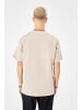 Ossy Homer T-Shirt Oversize Fit mit 320gsm Baumwolle in Beige