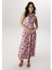 Aniston SELECTED Sommerkleid in rosa-pink-weiß-schwarz