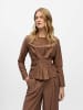 Object Bluse in Cocoa Brown
