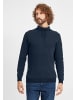 BLEND Strickpullover BHComulco in Mittelblau
