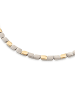 Boccia Titan teilvergoldet Collier 45 cm