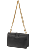 Seidenfelt Handtasche Roros East-West in Black/Gold