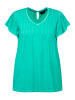 Ulla Popken Shirt in türkisgrün