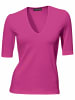 Heine V-Shirt in fuchsia