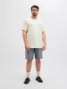JACK & JONES PLUS T-shirt in Antique White