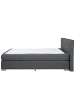 Beliani Doppelbett ADMIRAL in Grau/Silber - (W) 190 x (H) 90 x (L) 210 cm