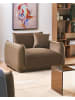 Beliani Sessel JUBEK in Braun - (W) 120 x (H) 81 x (L) 104 cm