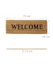 relaxdays Fußmatte Welcome in Natur - (B)75 x (T)25 cm