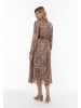 Albee Women Maxikleid Mit Paisley-Print in Braun Mehrfarbig
