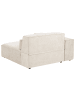 Beliani Sofaelement HELLNAR in Beige - (W) 131 x (H) 70 x (L) 126 cm rechtsseitig