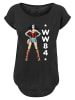 F4NT4STIC Long Cut T-Shirt DC Comics Wonder Woman 84 Standing in schwarz