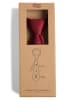 Finshley & Harding London Krawatte Take It Easy in bordeaux - 0001