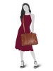 SPIKES & SPARROW Shopper LAPTOP SHOULDERBAG echt Leder in cognac