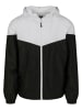 Urban Classics Windbreaker in wht/blk