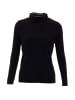 aleva Damen Strickpullover in Schwarz