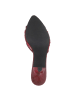 Ital-Design High-Heel Sandalette in Bordeaux