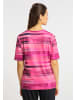 Joy Sportswear T-Shirt ALYSSA in camelia pink stripes