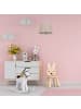 relaxdays Kinderzimmerlampe "Sterne" in Rosa - Ø 27 cm