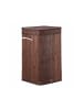 relaxdays 2 x Wäschekorb in Braun - (B)36 x (H)63 x (T)36 cm