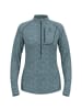 Odlo Mid layer 1/2 zip TENCIA in Rauchblau3495
