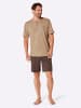 WITT WEIDEN Shortys in schoko-camel + marine-mittelblau