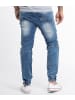 Rock Creek Jeans Tapered Fit in Blau