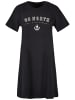F4NT4STIC Ladies Tee Dress Go North Knut & Jan Hamburg in schwarz