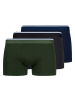 Skiny 3er Pack Trunks Cotton Multipack in Mehrfarbig