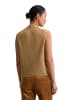 Marc O'Polo Ärmellose Strickweste relaxed in Salted Caramel