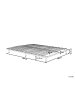 Beliani Freistehender Lattenrost COMBOURG in Schwarz - (W) 160 x (H) 18 x (L) 200 cm