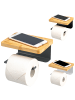 eluno Toilettenpapierhalter VARAZ ca. 18 x 9,5 x 13 cm (B/H/T)