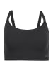 adidas Bustier SCOOP LOUNGE BRA in schwarz-gemustert