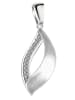 Adeliás Damen Anhänger aus 925 Silber mit Zirkonia in silber