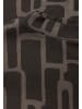 Street One Print Shirt mit Tunnelzug in Braun