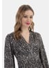 faina Damen Langarmkleid in Beige
