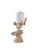Butlers Butlers Stumpenkerzenhalter OH MY DEER in Silber