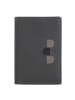DuDu Capri Geldbörse RFID Schutz Leder 11.5 cm anthracite mosaic