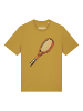 wat? Apparel T-Shirt Tennisschläger in Ocker