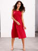 Sieh an! Sommerkleid in rot