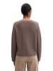 Marc O'Polo Seamless-Pullover loose in Chalky Brown
