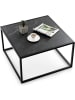 COSTWAY Couchtisch 70x70x40cm in Schwarz