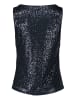 Vera Mont Pailletten-Top ohne Arm in Night Sky