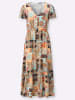 WITT WEIDEN Jerseykleid in mint-apricot-bedruckt