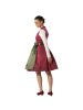 tectake Midi-Dirndl Sarah in rot/grün