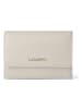Lazarotti Bologna Leather XL Geldbörse mit Zip-Around Fach Leder 14 cm in cream