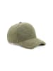 Camel Active Cap mit Teddyfell in Dunkelgrün