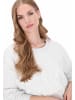 DreiMaster Women Sweatshirt in offwhite melange
