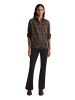 Marc O'Polo Bluse regular in Dark Brown