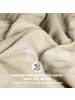 Schöner Wohnen Kollektion Satin Bettwäsche PLAIN in Beige