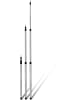 Normani Outdoor Sports Teleskop-Zeltstange 76 - 180 cm Tento in 4 Stück